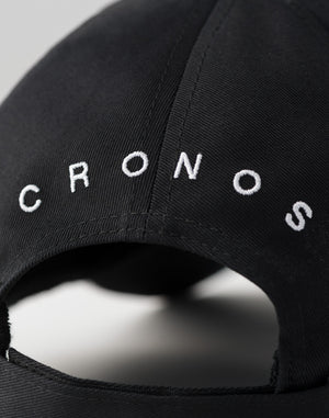 CRONOS WOMEN Edge Logo Cap [BLACK]