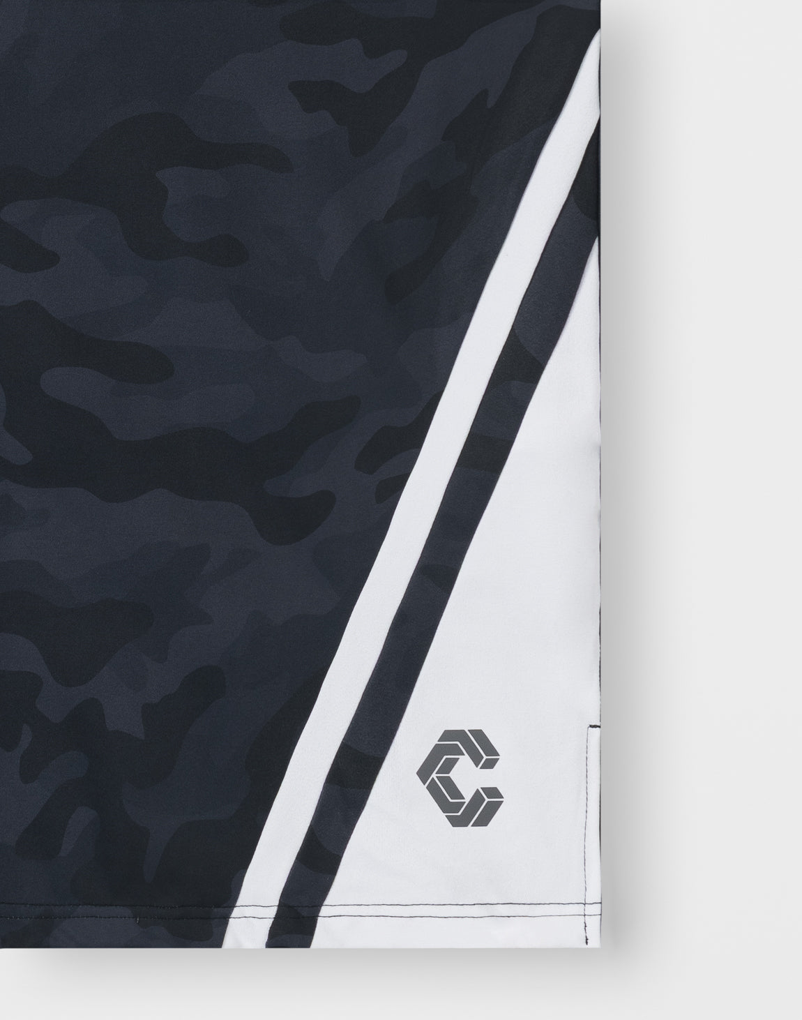 CRONOS TACTICAL CAMO over size SLEEVELESS TEE【BLACKCAMO