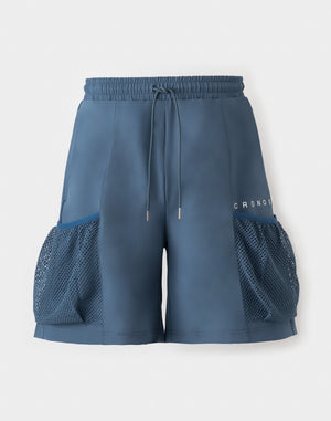CRONOS Active Stretch Cargo shorts [BLUEGRAY]