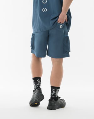CRONOS Active Stretch Cargo shorts【BLUEGRAY】