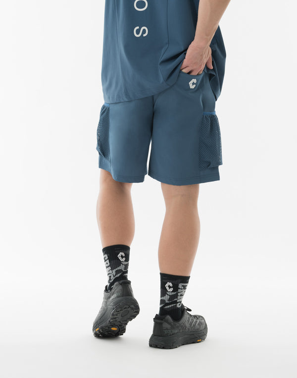 CRONOS Active Stretch Cargo shorts【BLUEGRAY】