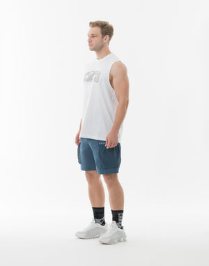 CRONOS Active Stretch Cargo shorts【BLUEGRAY】