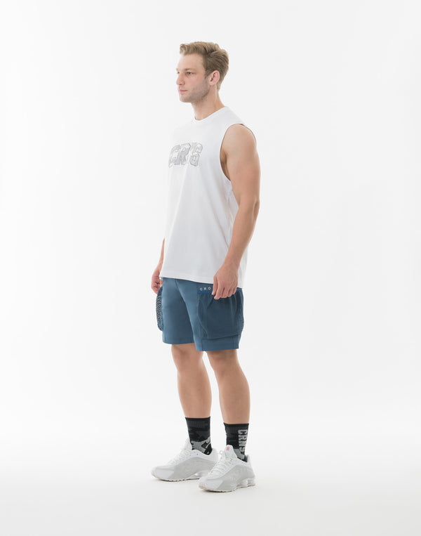 CRONOS Active Stretch Cargo shorts【BLUEGRAY】