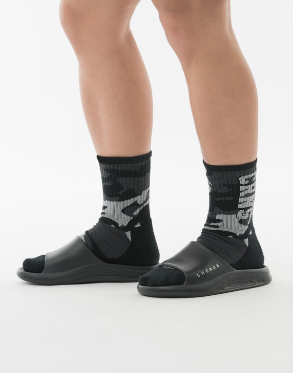 CRONOS Recovery Sandals【BLACK】