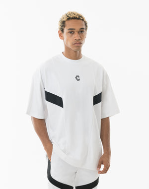 CRONOS AIR STRUCTURE 超大尺寸短袖 T 卹 [白色]