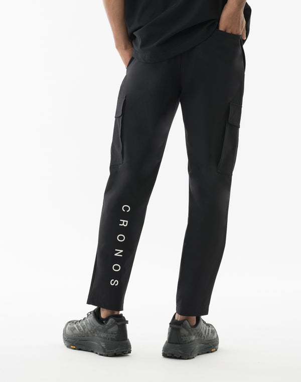CRONOS Active Stretch Cargo Pants【BLACK】