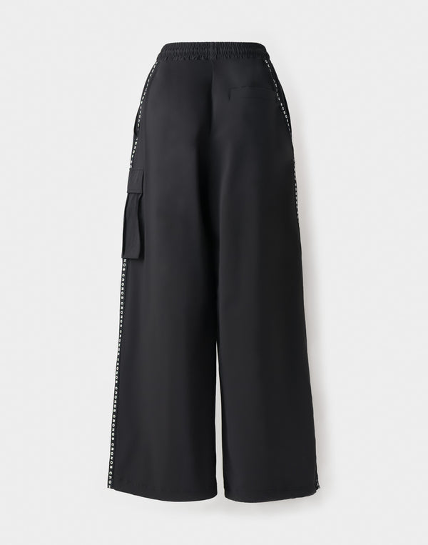 CRONOS WOMEN Dual Style Cargo Pants【BLACK】