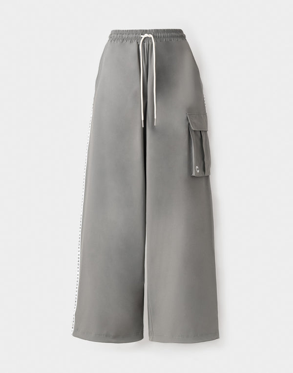 CRONOS WOMEN Dual Style Cargo Pants【GRAY】