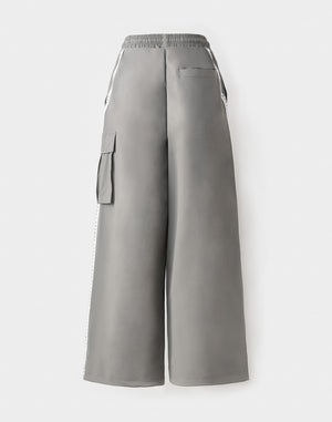 CRONOS WOMEN Dual Style Cargo Pants【GRAY】
