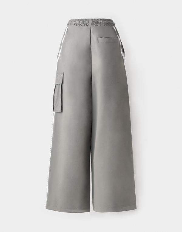 CRONOS WOMEN Dual Style Cargo Pants【GRAY】