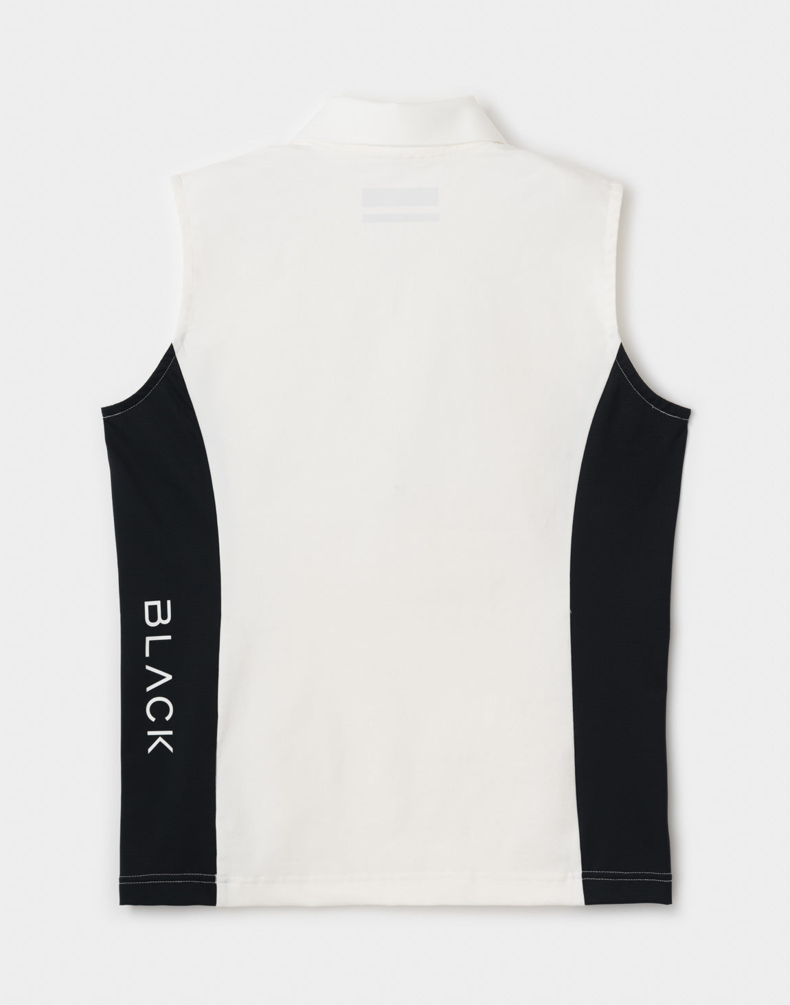 CRONOS BLACK WOMAN AirFlow Shield halfZIP Sleeve less【WHITE