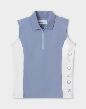 CRONOS BLACK WOMAN AirFlow Shield halfZIP 無袖上衣 [灰色]