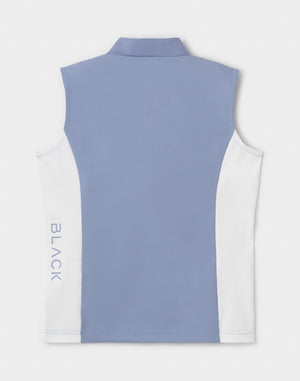CRONOS BLACK WOMAN AirFlow Shield halfZIP 無袖上衣 [灰色]