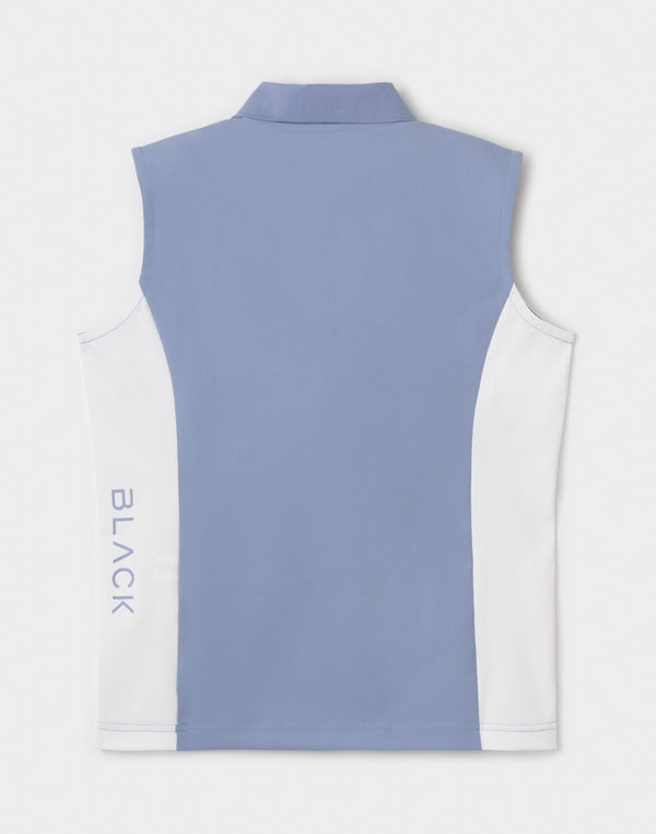 CRONOS BLACK WOMAN AirFlow Shield halfZIP 無袖上衣 [灰色]