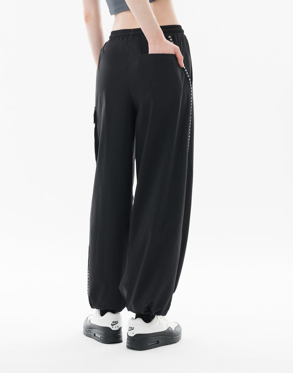 CRONOS WOMEN Dual Style Cargo Pants【BLACK】
