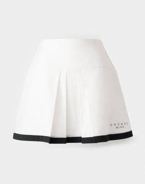 CRONOS BLACK WOMEN FlexiFit Skort【WHITE】