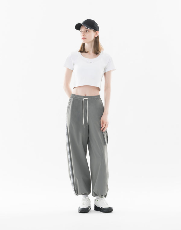 CRONOS WOMEN Dual Style Cargo Pants【GRAY】