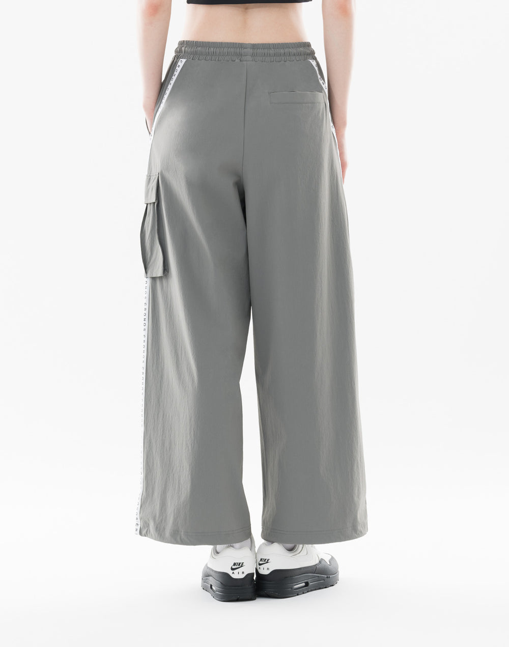 CRONOS WOMEN Dual Style Cargo Pants【GRAY】