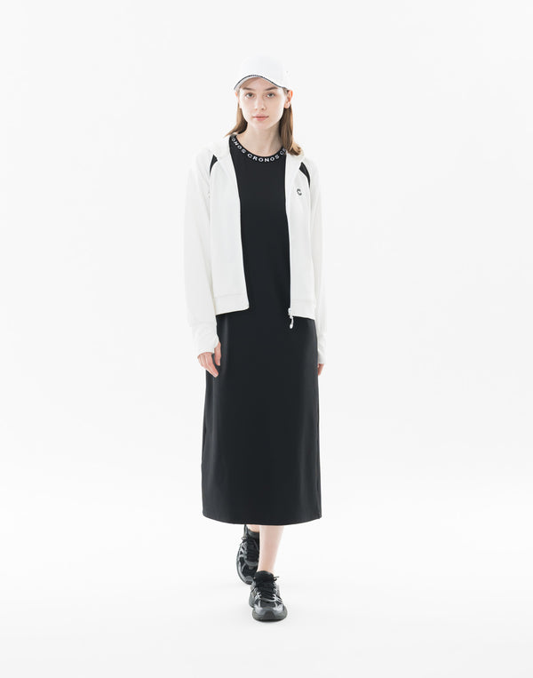 CRONOS WOMEN UV Shield Light Hoodie【WHITE】