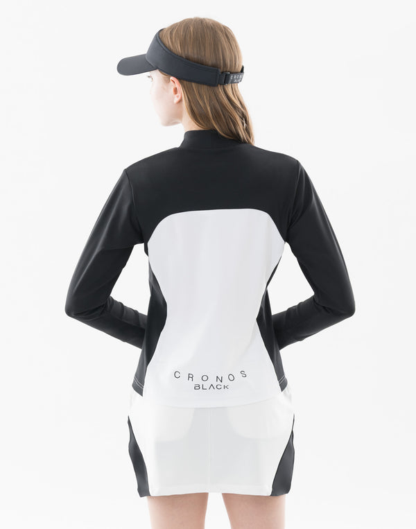 CRONOS BLACK WOMAN AirFlow Shield 長袖 [白色]