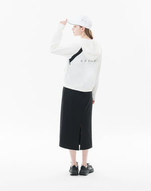 CRONOS WOMEN UV Shield Light Hoodie【WHITE】