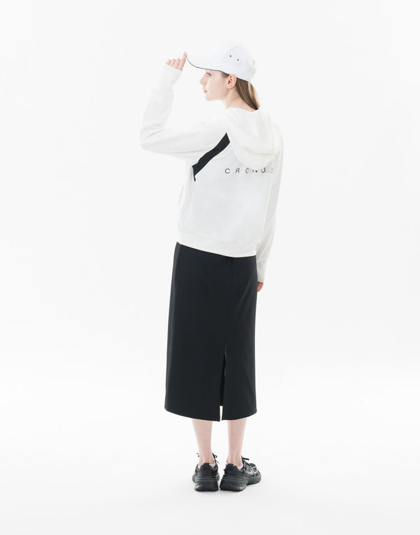 CRONOS WOMEN UV Shield Light Hoodie【WHITE】