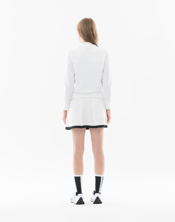 CRONOS BLACK WOMAN EcoWeave Vest [WHITE]