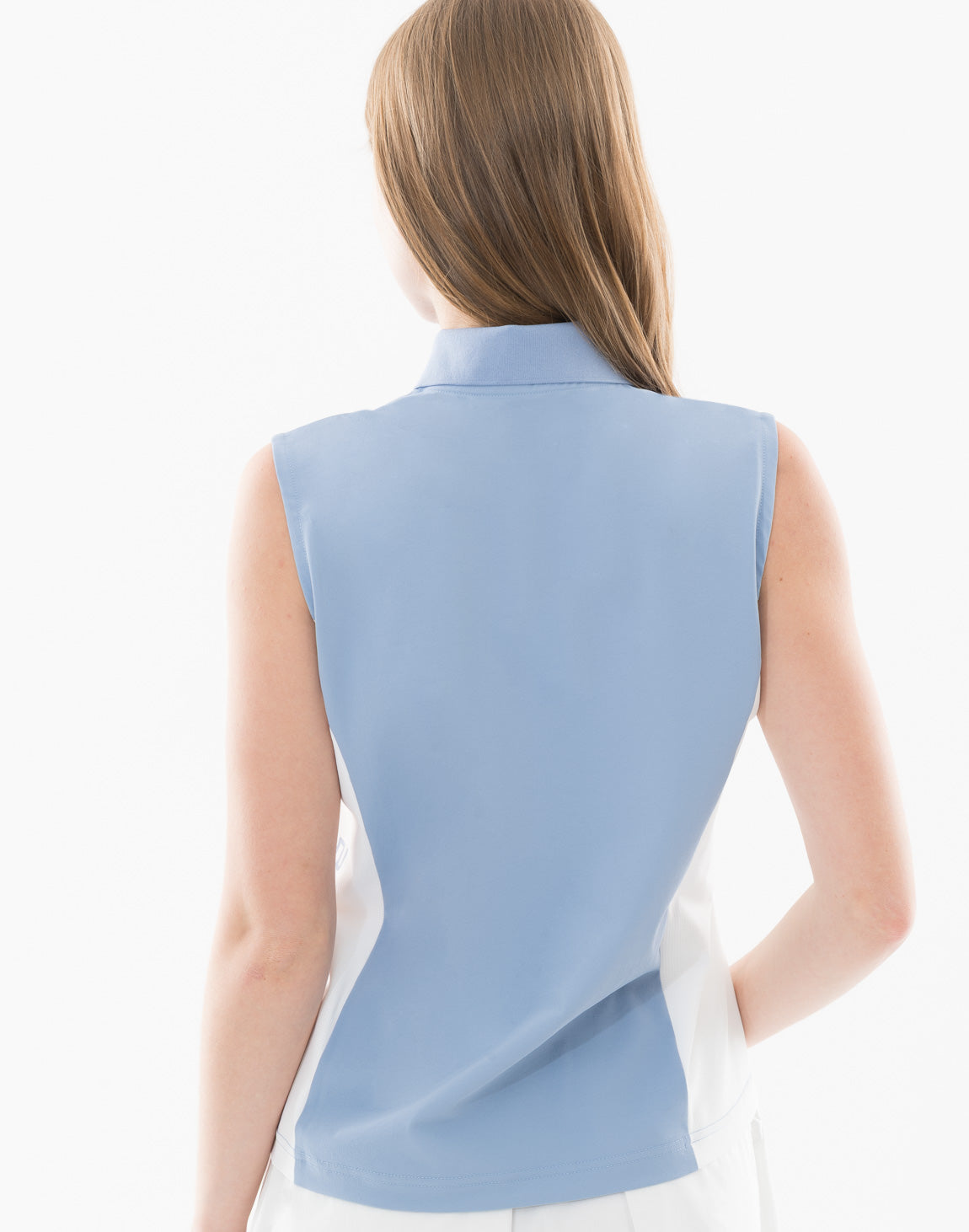 CRONOS BLACK WOMAN AirFlow Shield halfZIP Sleeve less【GRAY】