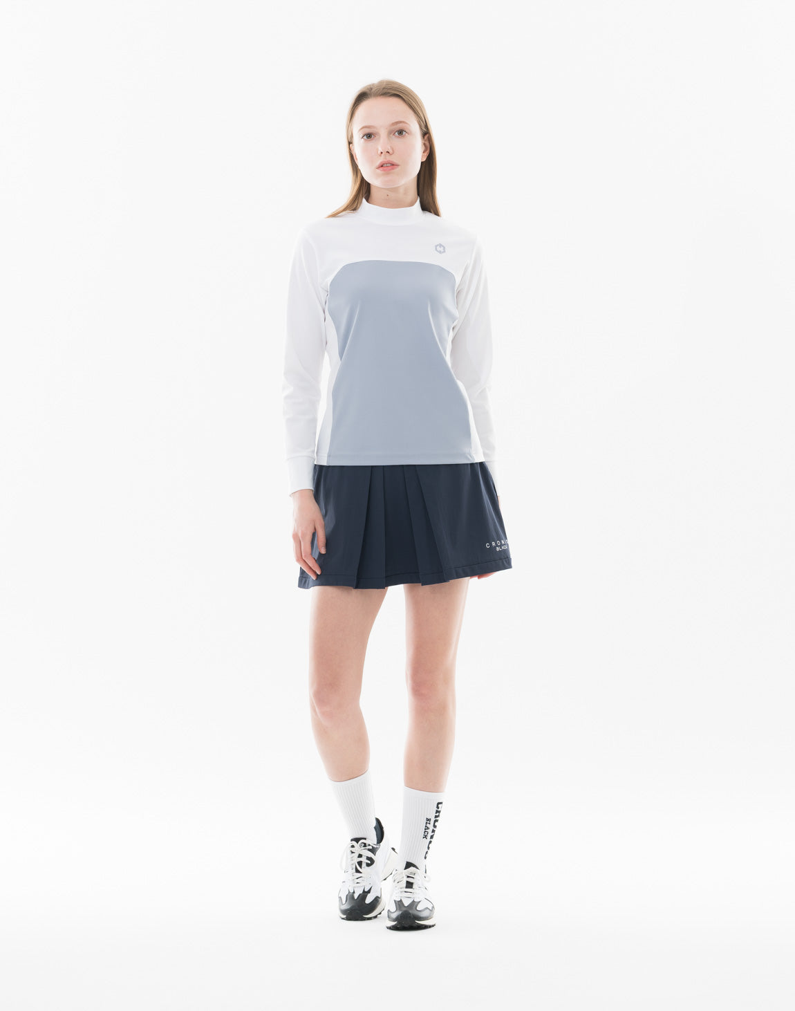 CRONOS レディース スカート CRONOS BLACK WOMAN FlexiFit Skort【NAVY】