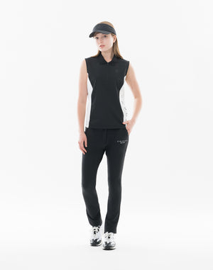 CRONOS BLACK WOMAN AirFlow Shield halfZIP 無袖上衣 [黑色]