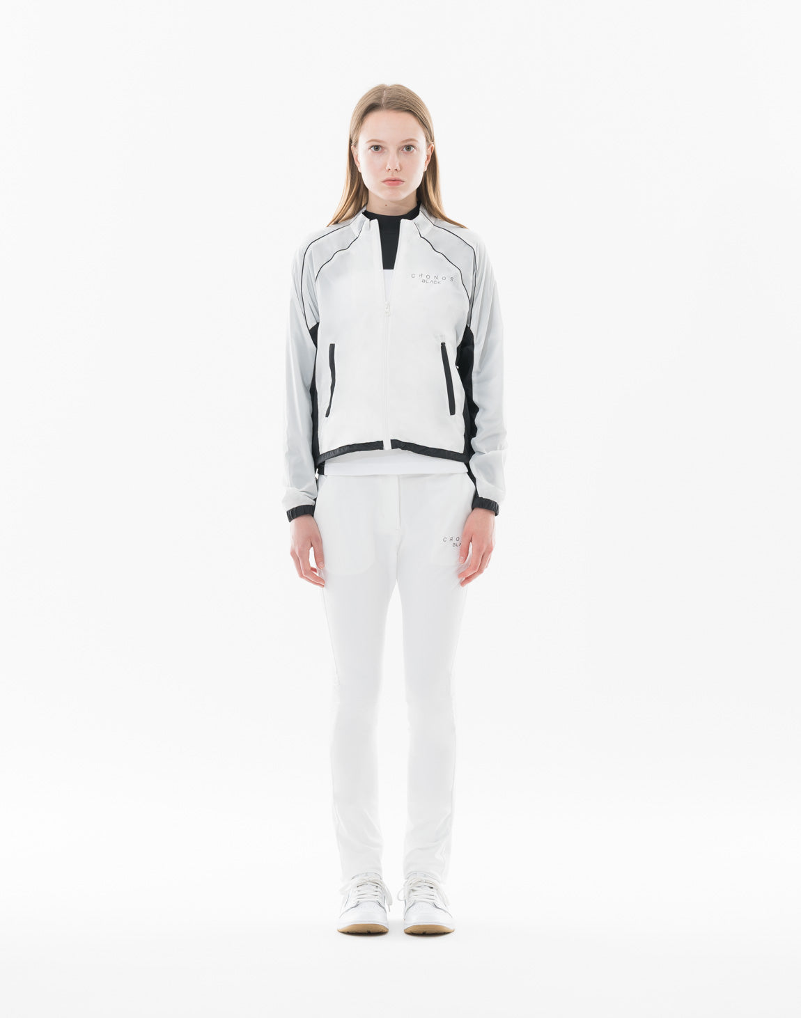 CRONOS BLACK WOMEN AirRidge stand jacket【WHITE】