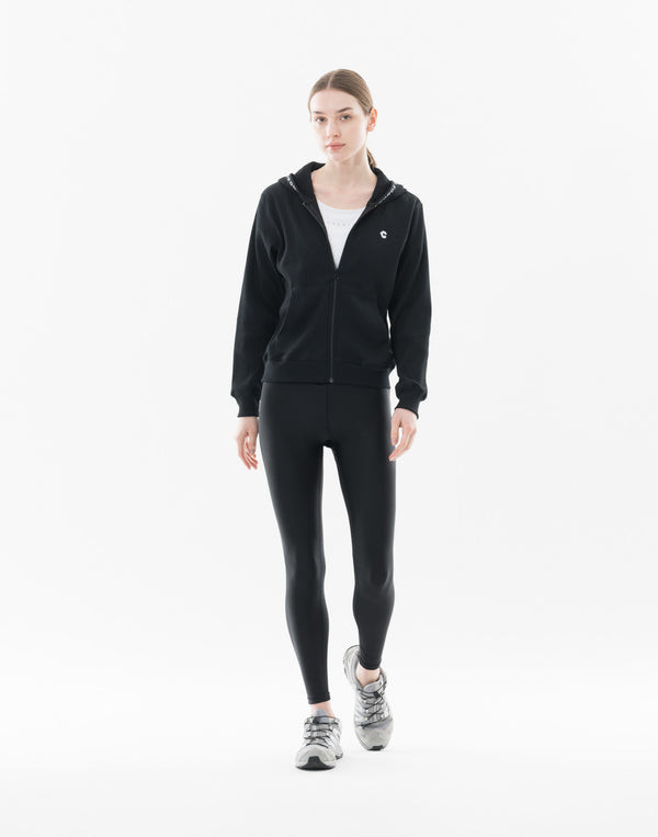 CRONOS WOMEN Motion Cross Leggings【BLACK】