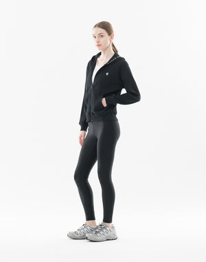 CRONOS WOMEN Motion Cross Leggings【BLACK】