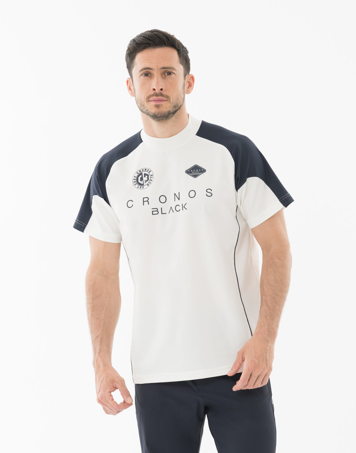 CRONOS BLACK CoolShield Mock Neck【WHITE】 – クロノス CRONOS