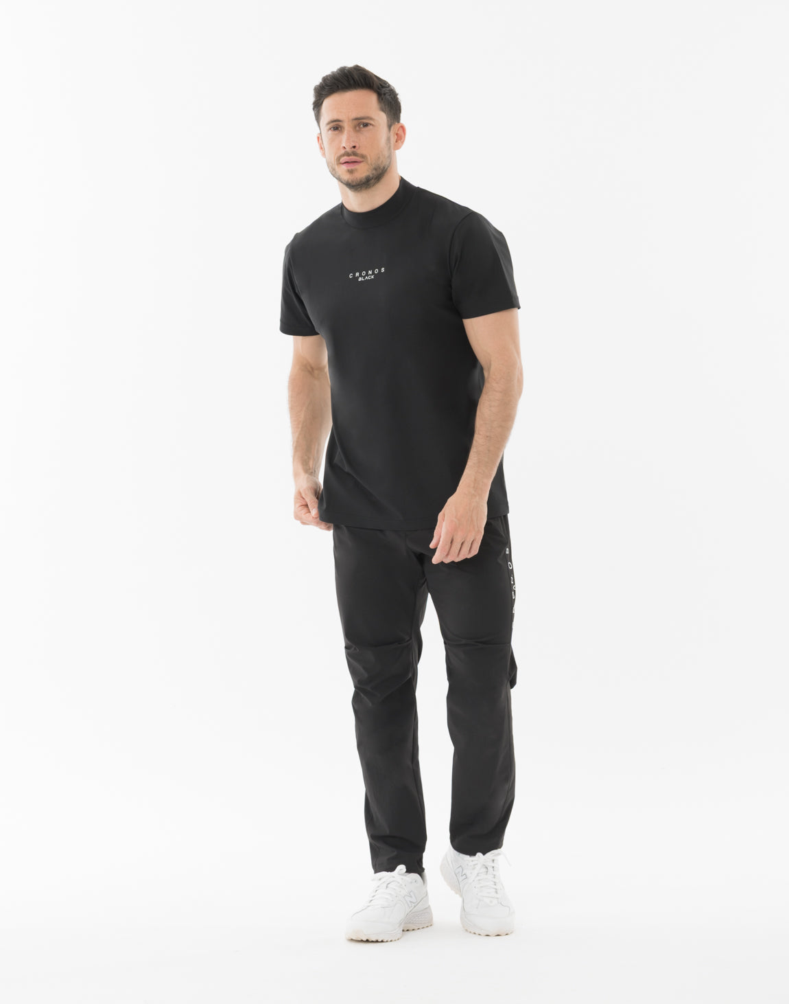 CRONOS BLACK Axis Cool Mock neck【BLACK】