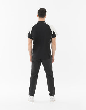 CRONOS BLACK CoolShield 立領衫 [黑色]