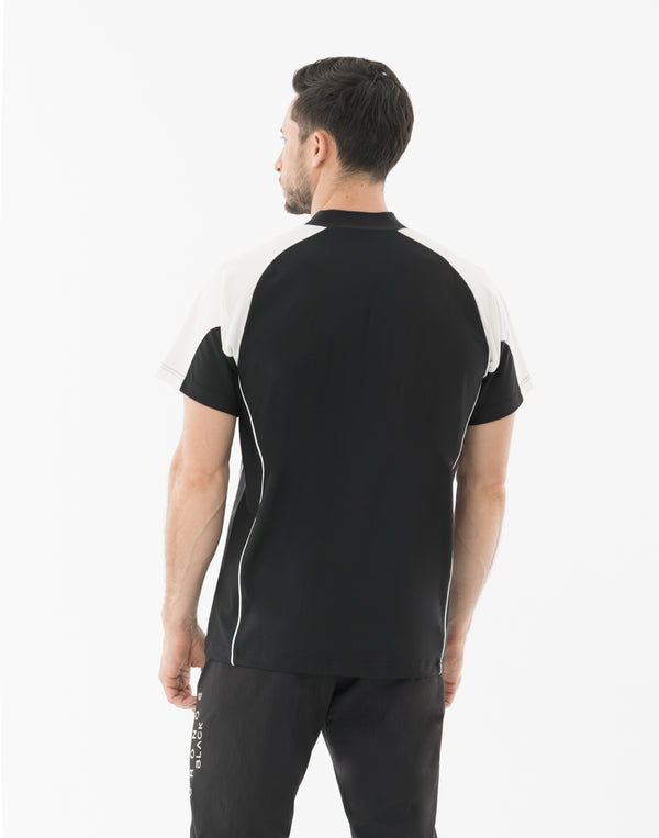 CRONOS BLACK CoolShield 立領衫 [黑色]