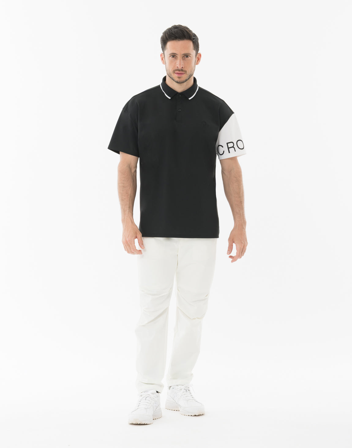 CRONOS BLACK Aero Flex Tapered Pants【WHITE】