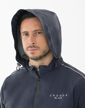 CRONOS BLACK Arcshell 直立式外套 [NAVY]