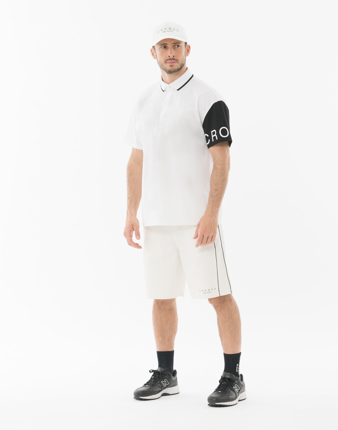 ※早い物勝ち！！cronosボトムス CRONOS Edge Side Competition Shorts【BLACK×WHITE