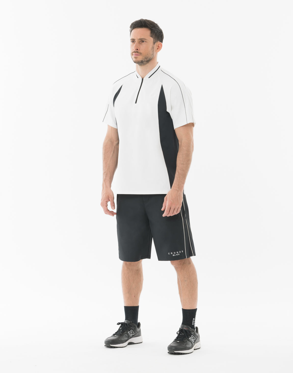 CRONOS BLACK ShelterDry Polo【WHITE】