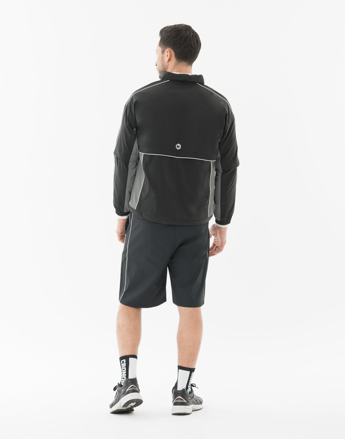 CRONOS スポーツ ハーフパンツ 黒 CRONOS Mechanical stretch shorts【BLACK×YELLOW】 – クロノス