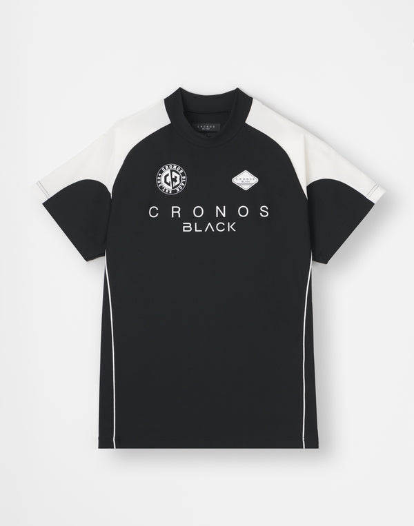 CRONOS BLACK CoolShield 立領衫 [黑色]
