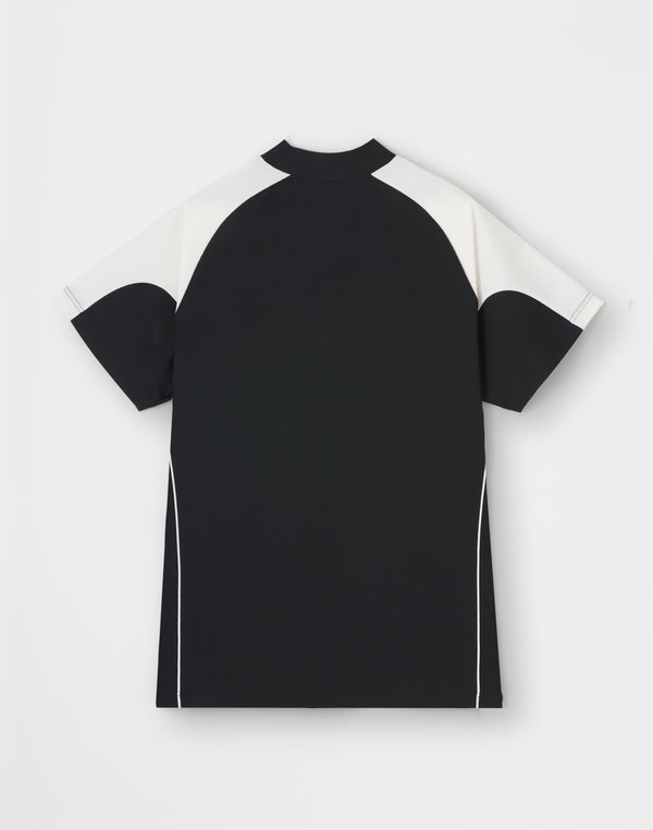 CRONOS BLACK CoolShield 立領衫 [黑色]