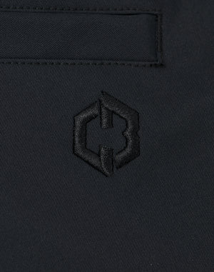 CRONOS BLACKT斜紋布運動短褲 [黑色]