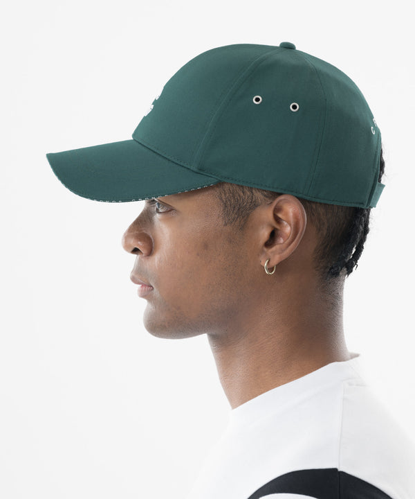 CRONOS Visor Trim Logo Cap【GREEN】
