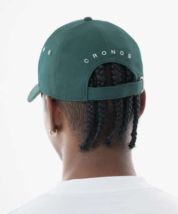 CRONOS Visor Trim Logo Cap【GREEN】