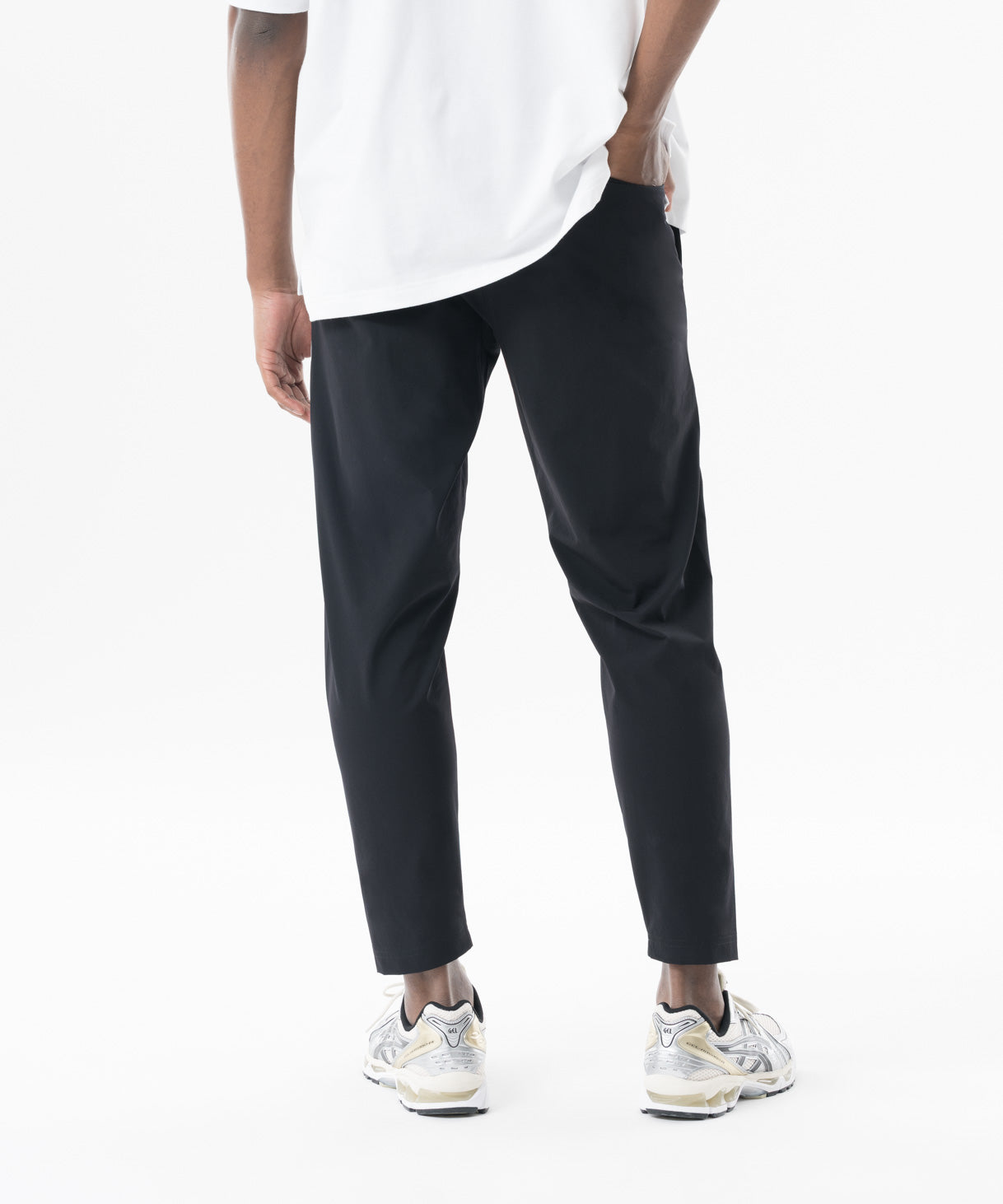 送料無料ライン対応ショップ限定キャンペーン long Panel Structured CRONOS Pants【BLACK】 クロノス – パンツ