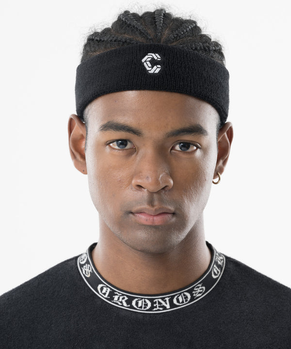 CRONOS Signature Logo Headband【BLACK】