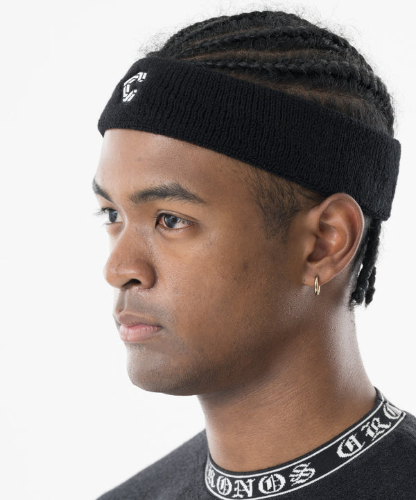 CRONOS Signature Logo Headband【BLACK】